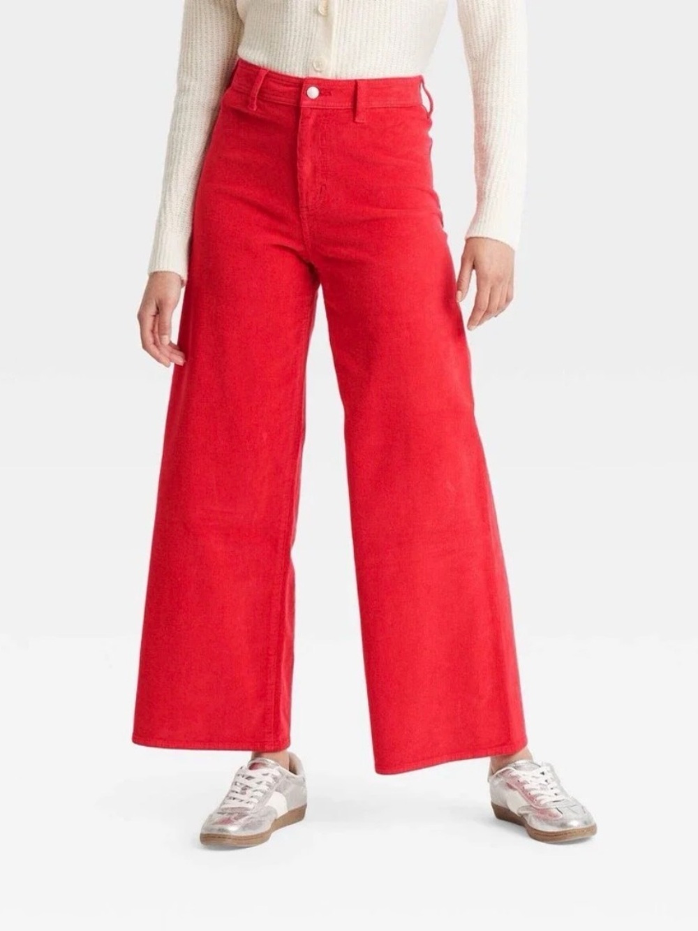 Brand new with tag Universal Thread Red Wide-Leg High-Rise Jeans